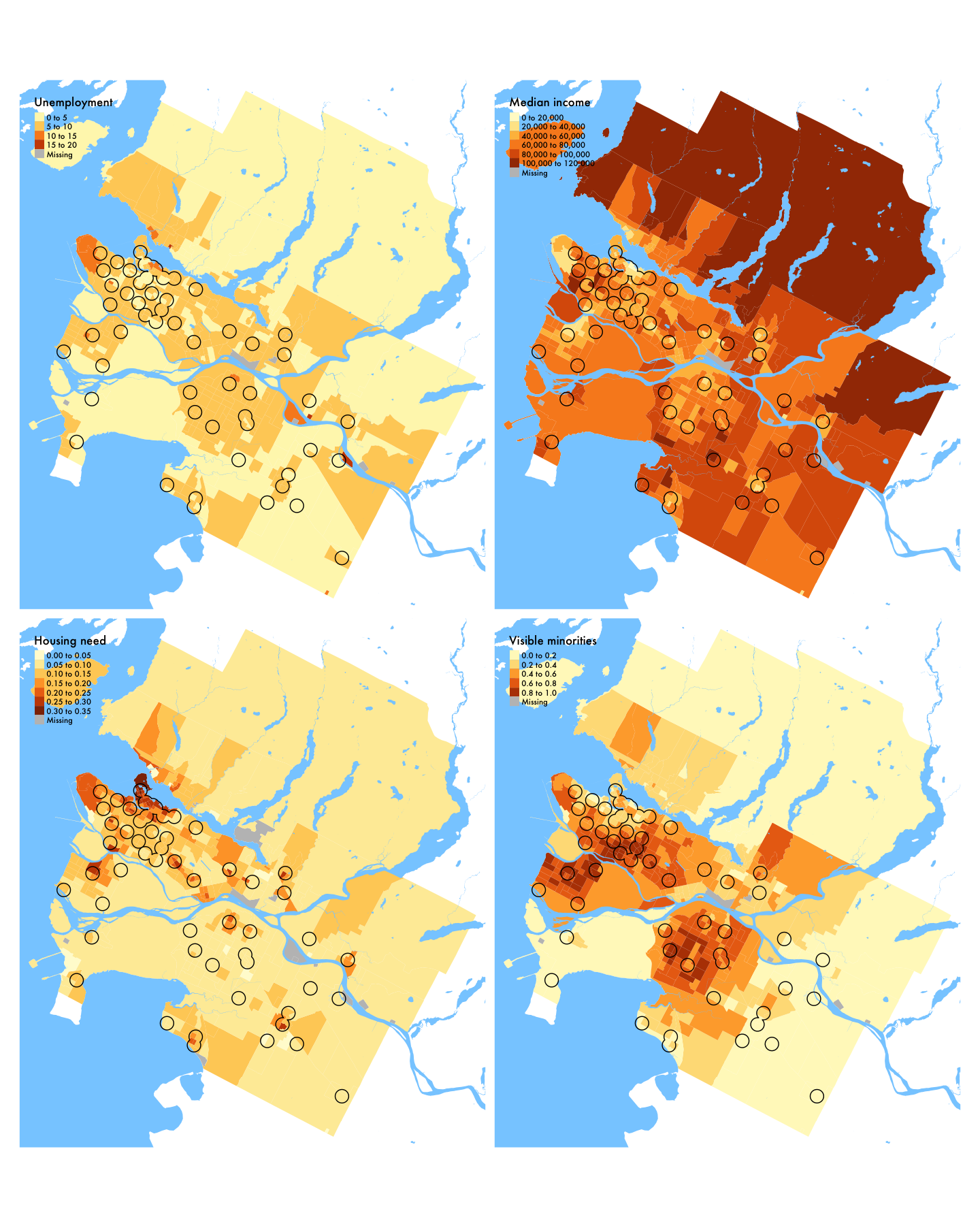 Demographic variables in Vancouver (region), 2016