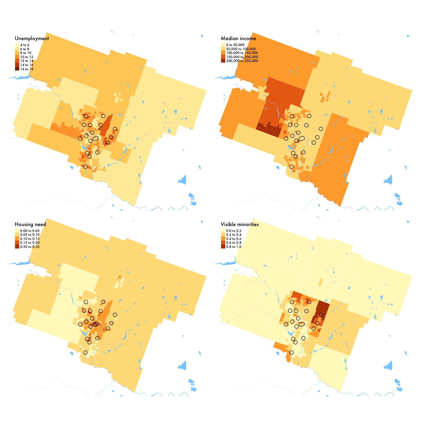 Demographic variables in Calgary (region), 2016